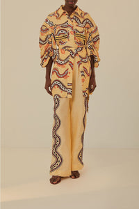 DJV_Sand Time Snake Pantalons - Sand Time Snake