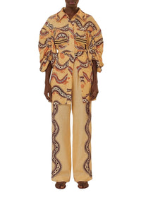 DJV_Sand Time Snake Pantalons - Sand Time Snake