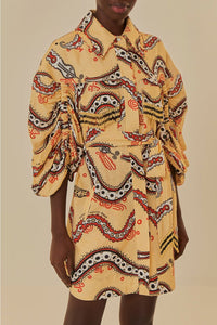 DJV_Sand Time Snake Robes courtes - Sand Time Snake