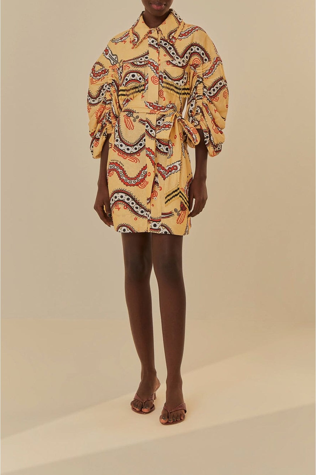 DJV_Sand Time Snake Robes courtes - Sand Time Snake
