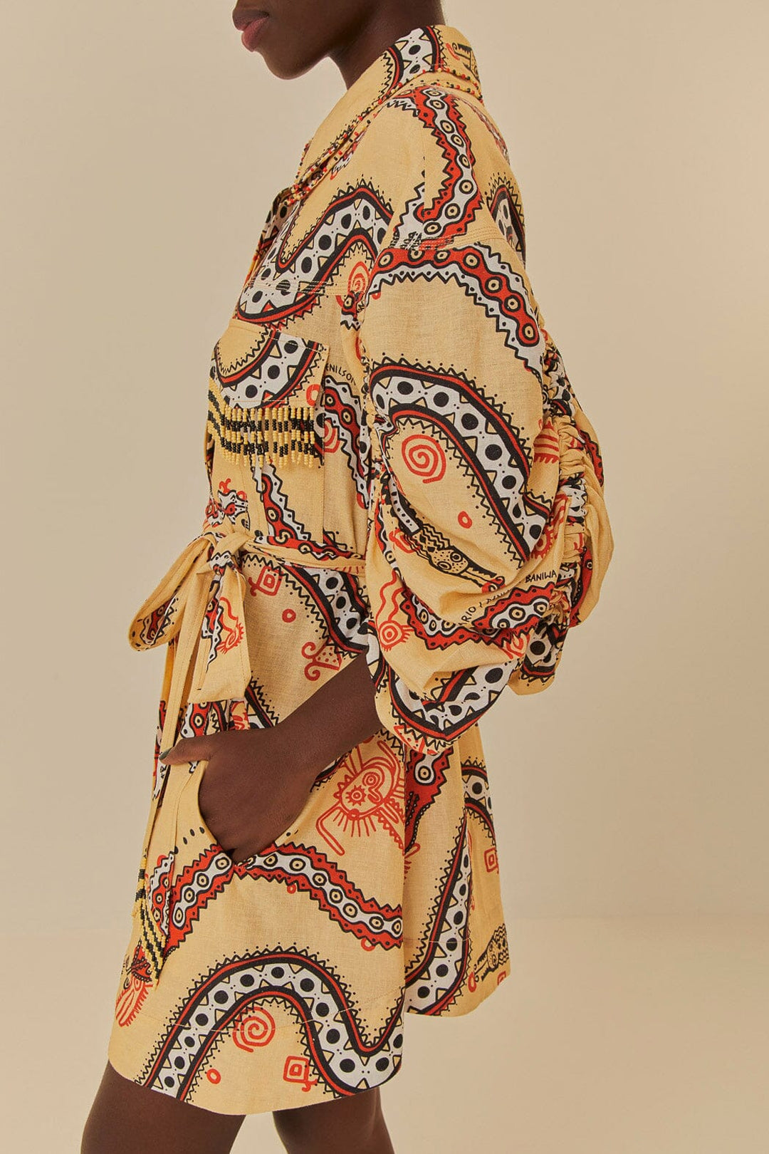 DJV_Sand Time Snake Robes courtes - Sand Time Snake