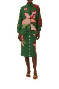 DJV_Green Polen Chemises & Blouses - Green Polen