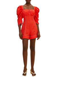 DJV_Dark Red Robes courtes - Dark Red