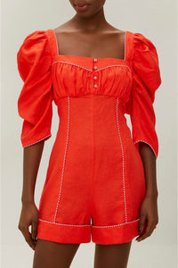 DJV_Dark Red Robes courtes - Dark Red