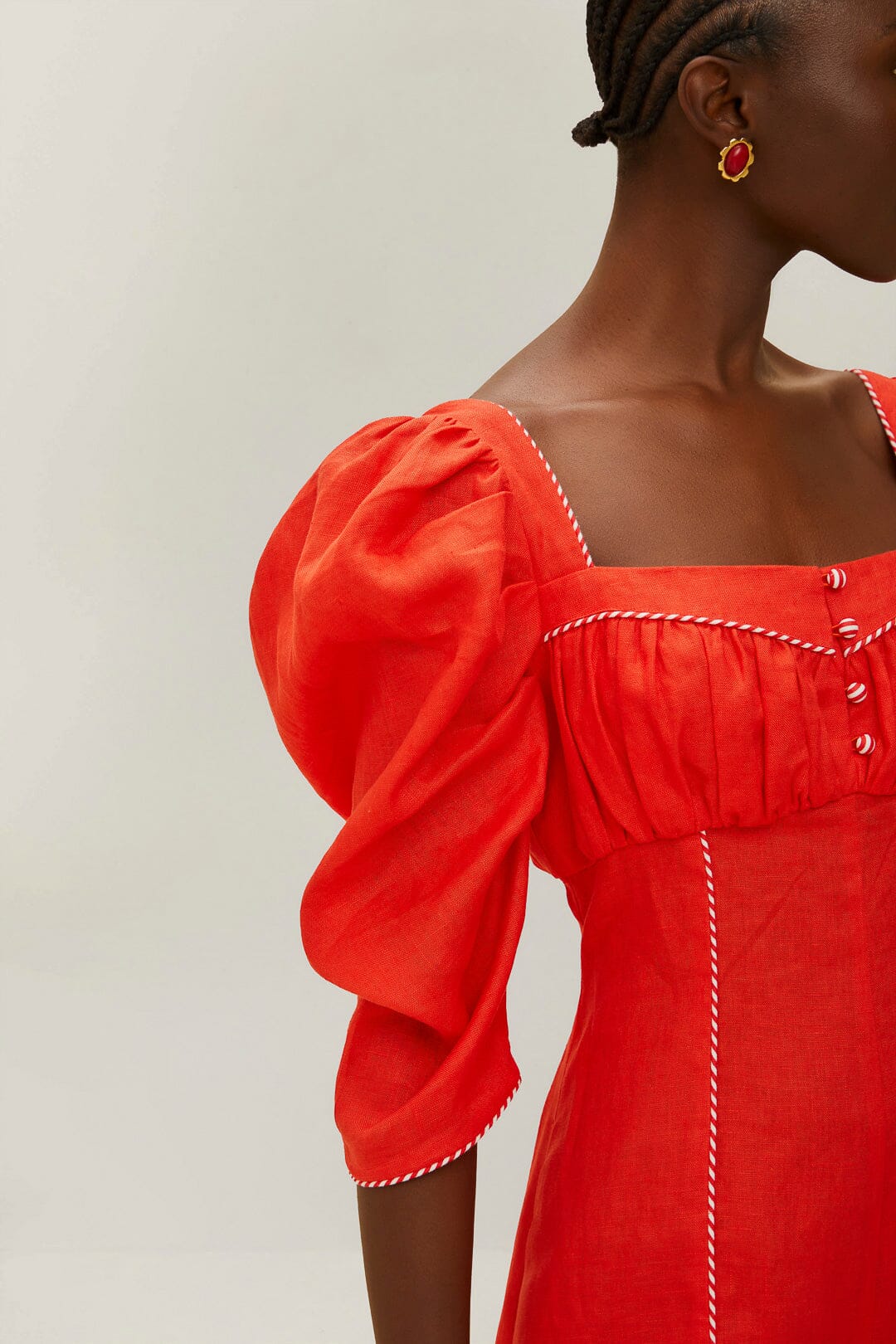 DJV_Dark Red Robes courtes - Dark Red