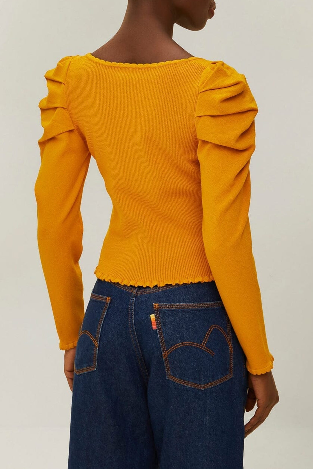 DJV_Yellow Cardigans & Pulls - Yellow