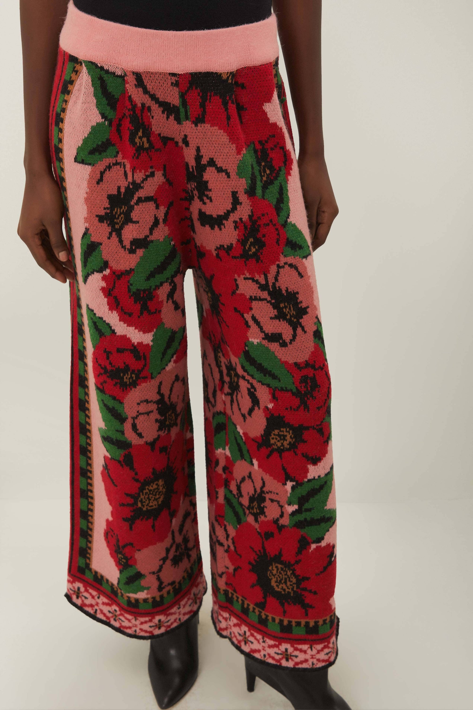 DJV_Flower Tapestry Pantalons - Flower Tapestry
