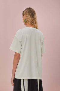 DJV_Off White Tops & T-Shirts - Off White