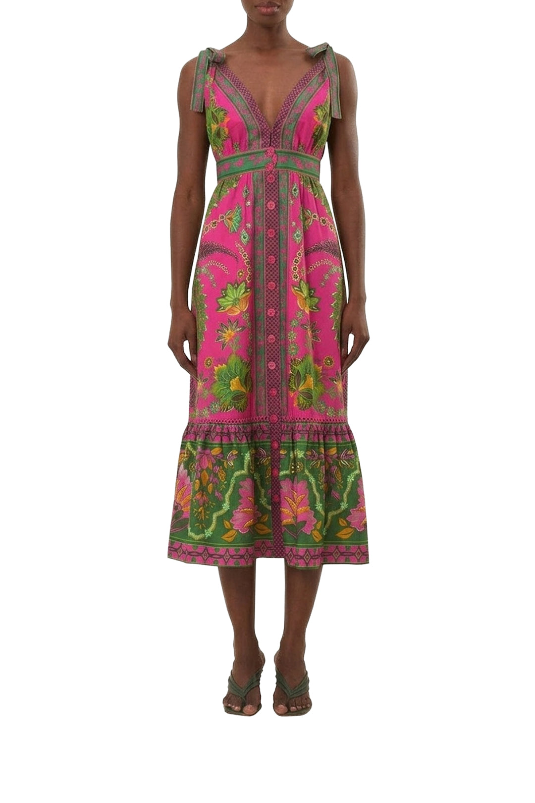 DJV_Tapestry Pink Robes midi - Tapestry Pink