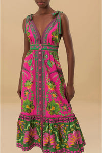 DJV_Tapestry Pink Robes midi - Tapestry Pink