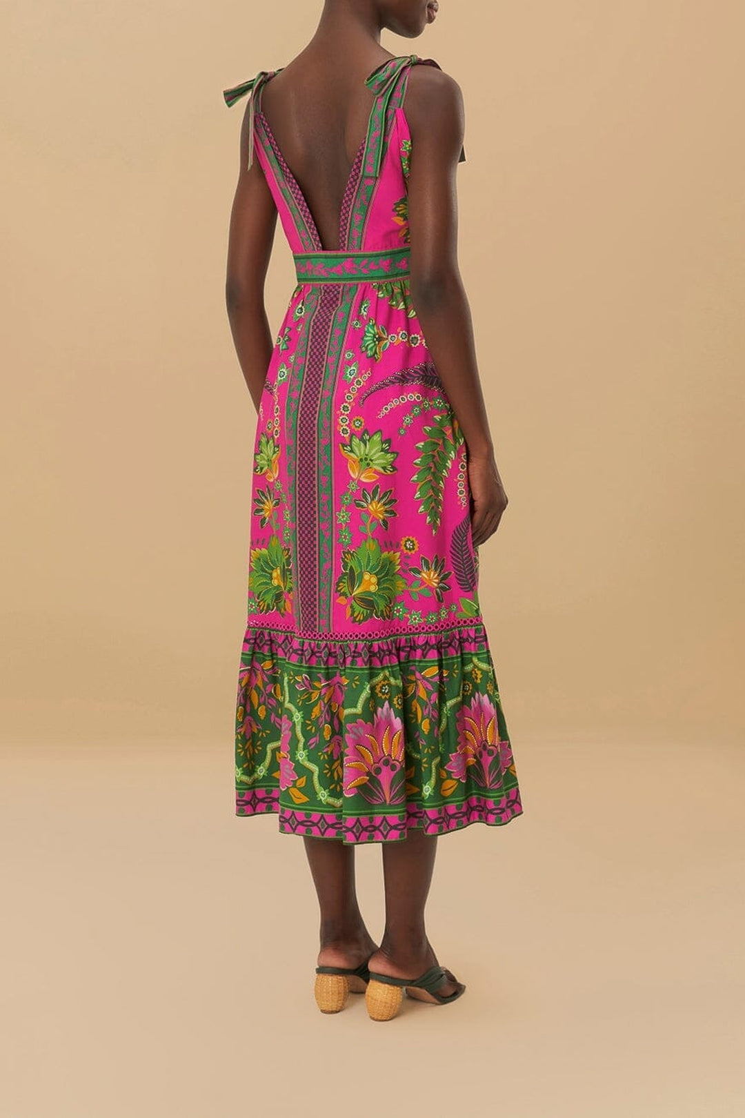DJV_Tapestry Pink Robes midi - Tapestry Pink