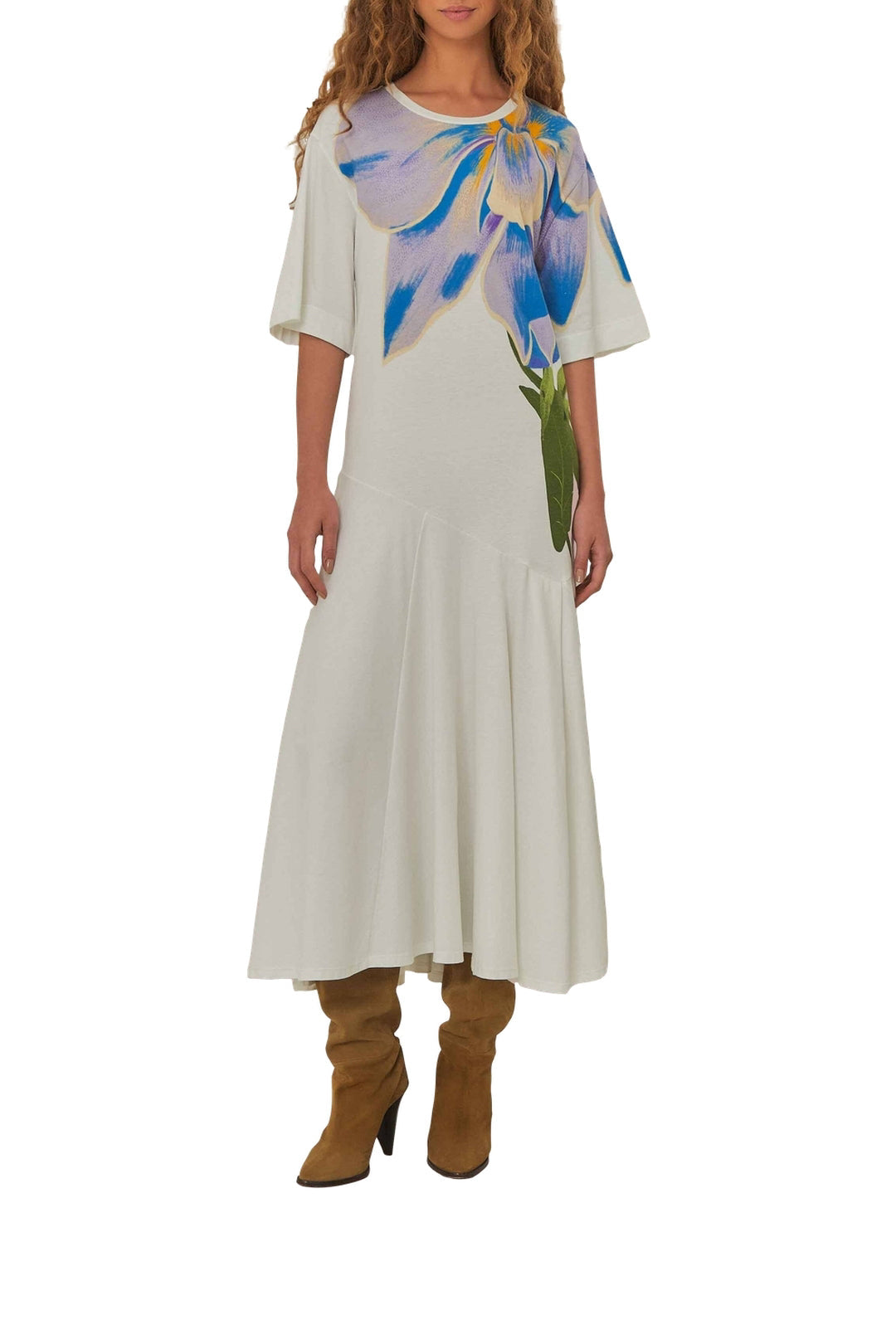 DJV_Off White Robes midi - Off White