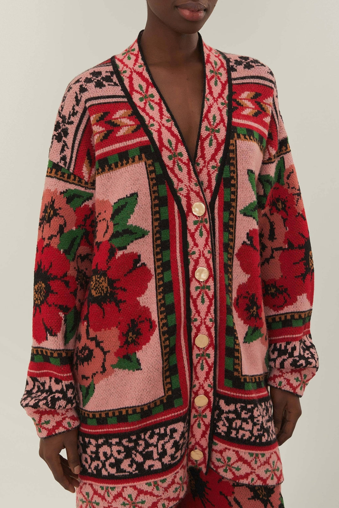 DJV_Flower Tapestry Cardigans & Pulls - Flower Tapestry