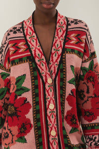 DJV_Flower Tapestry Cardigans & Pulls - Flower Tapestry