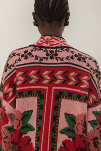 DJV_Flower Tapestry Cardigans & Pulls - Flower Tapestry