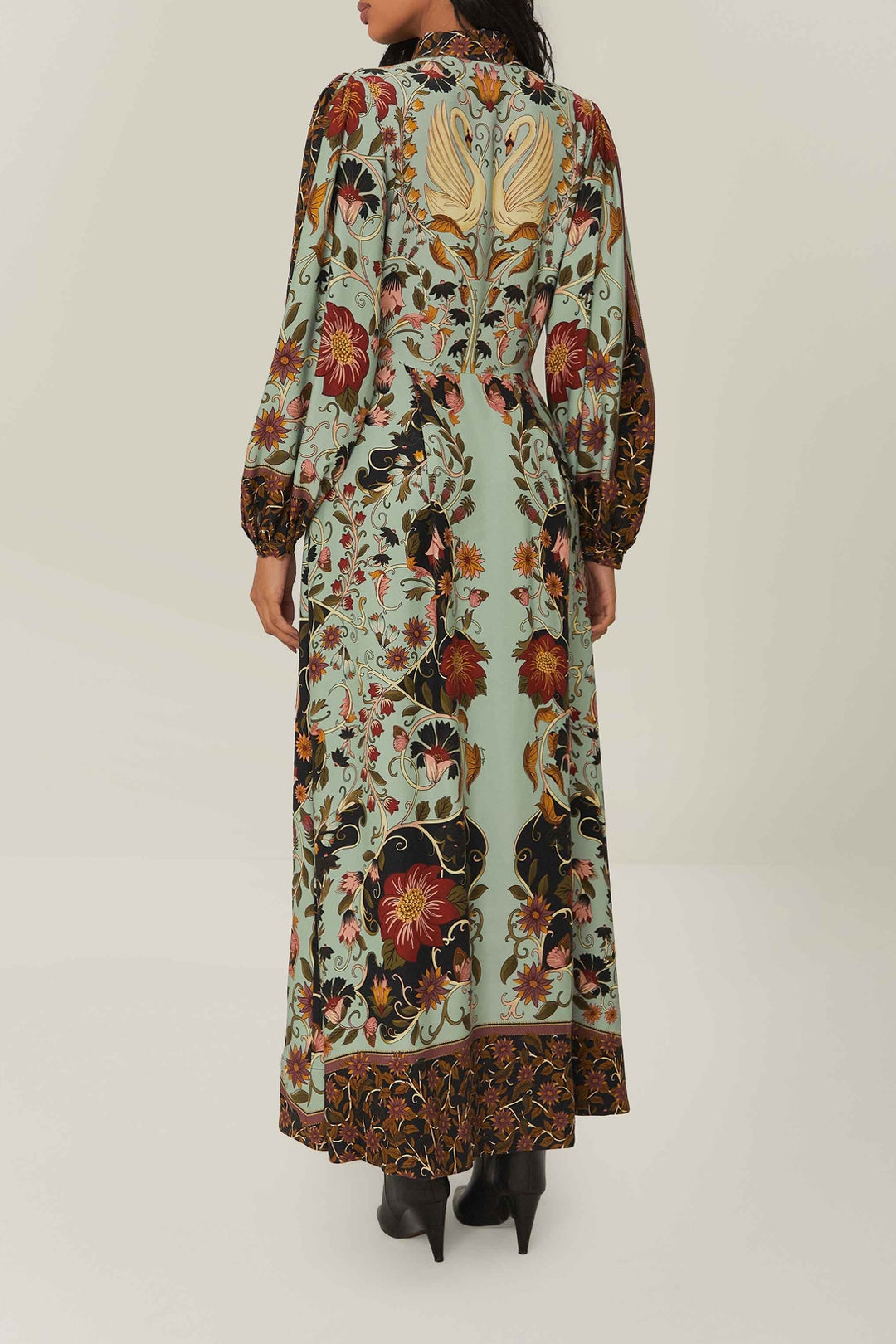 Robe longue Flowing Beauty - Bleu