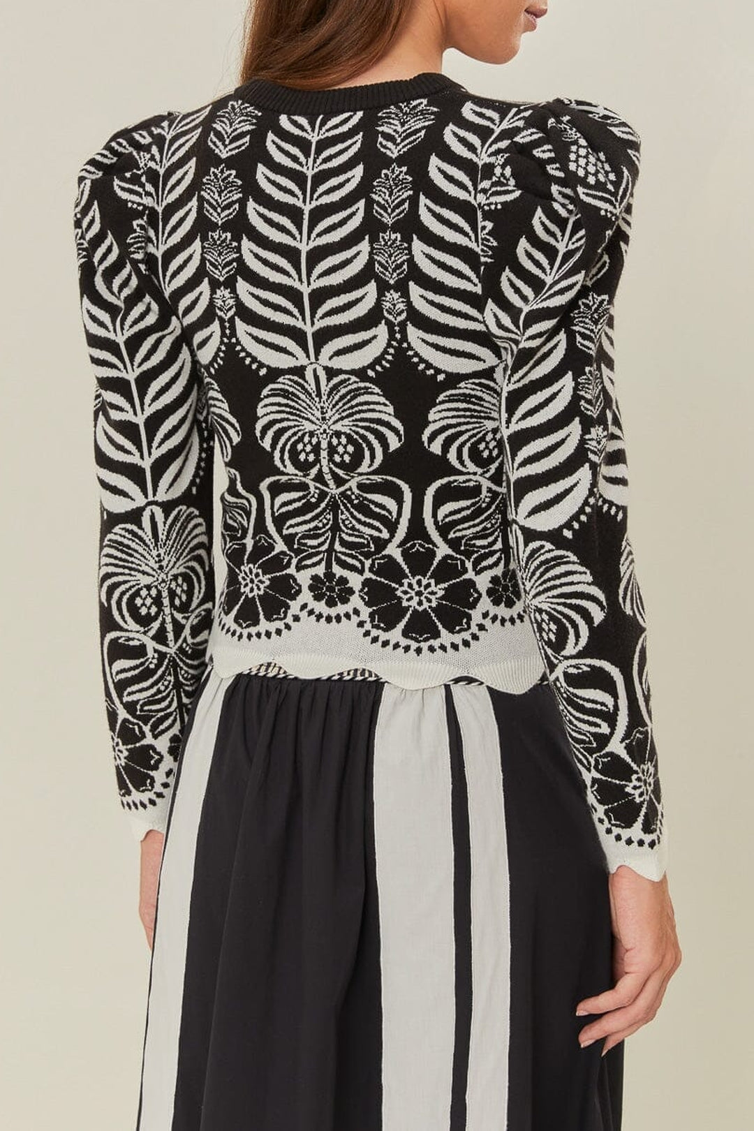 Pull Ainika Tropical - Noir