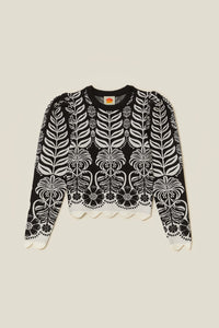 Pull Ainika Tropical - Noir