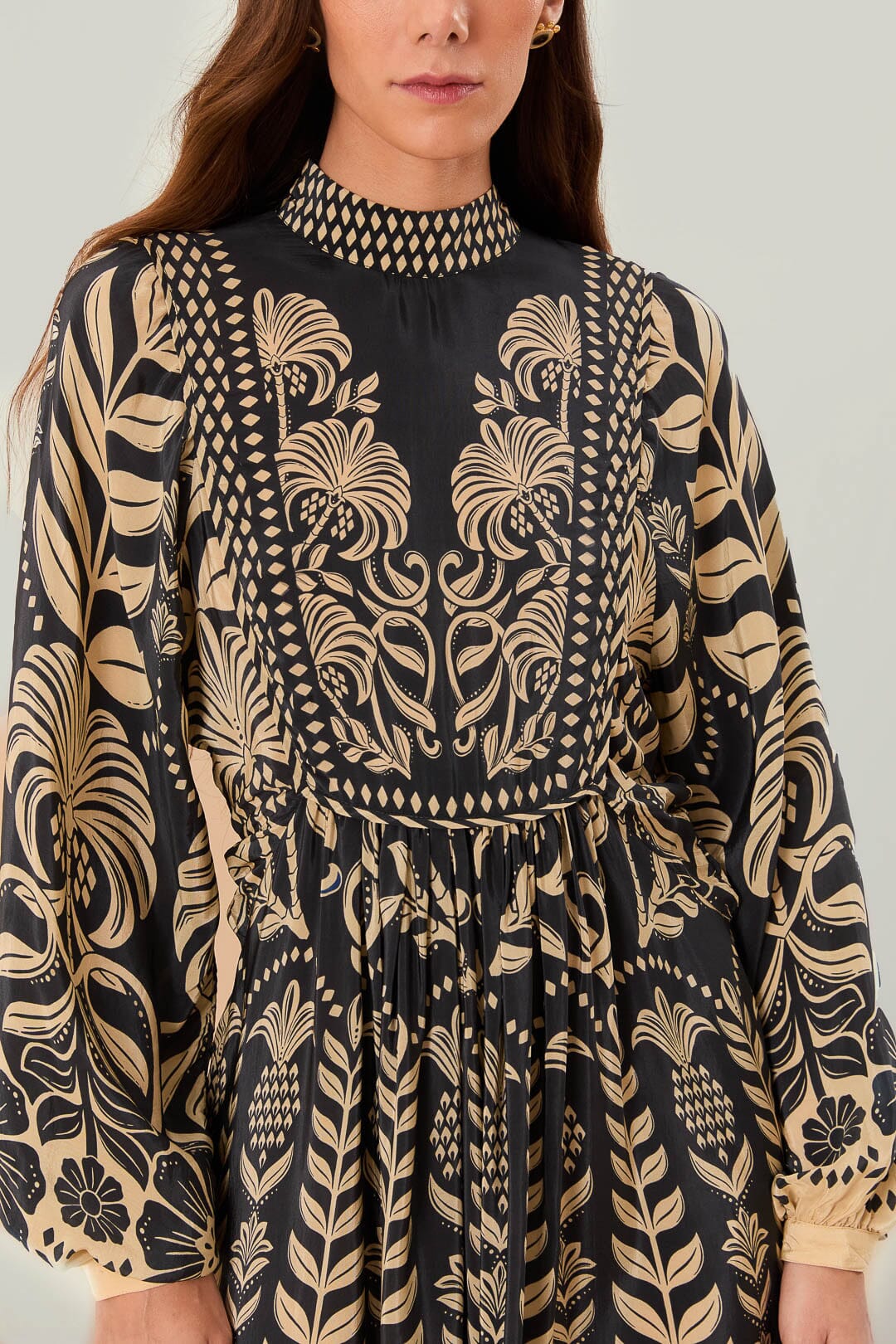 Robe longue Ainika - Noir
