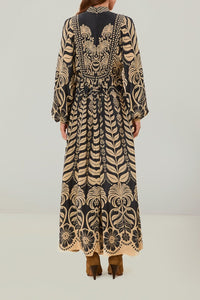 Robe longue Ainika - Noir