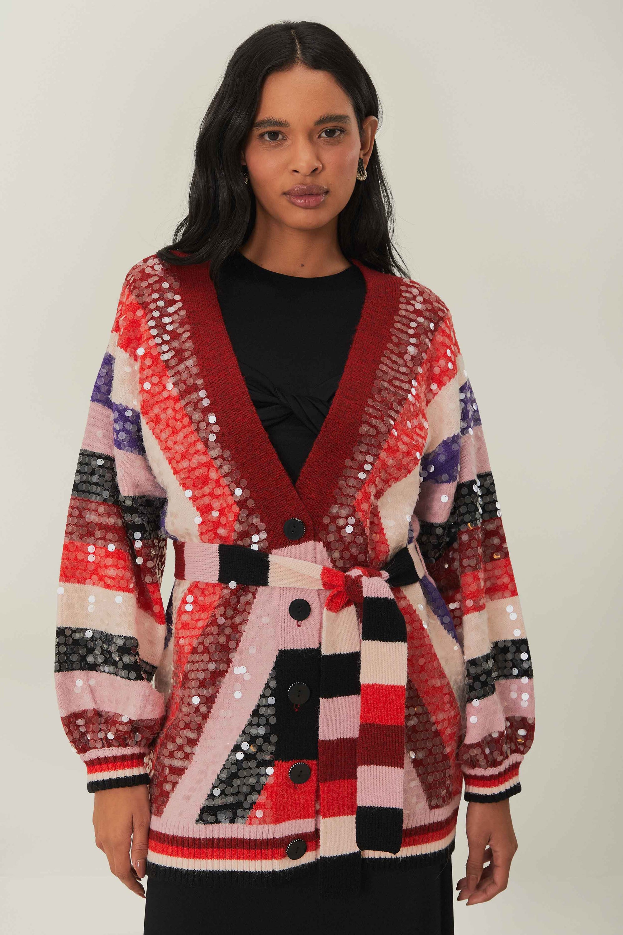 NEW_Colorful Stripes Cardigans & Pulls - Colorful Stripes