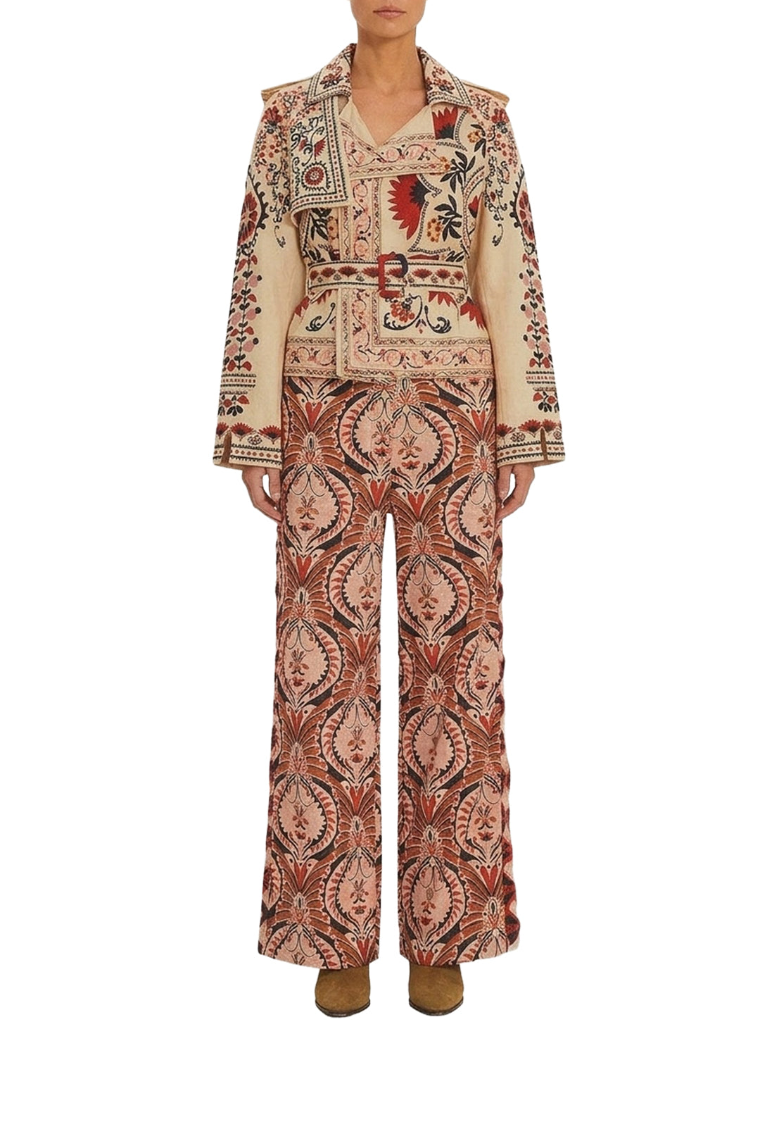 Pineapple Jewelry cotton trousers - Multicolour