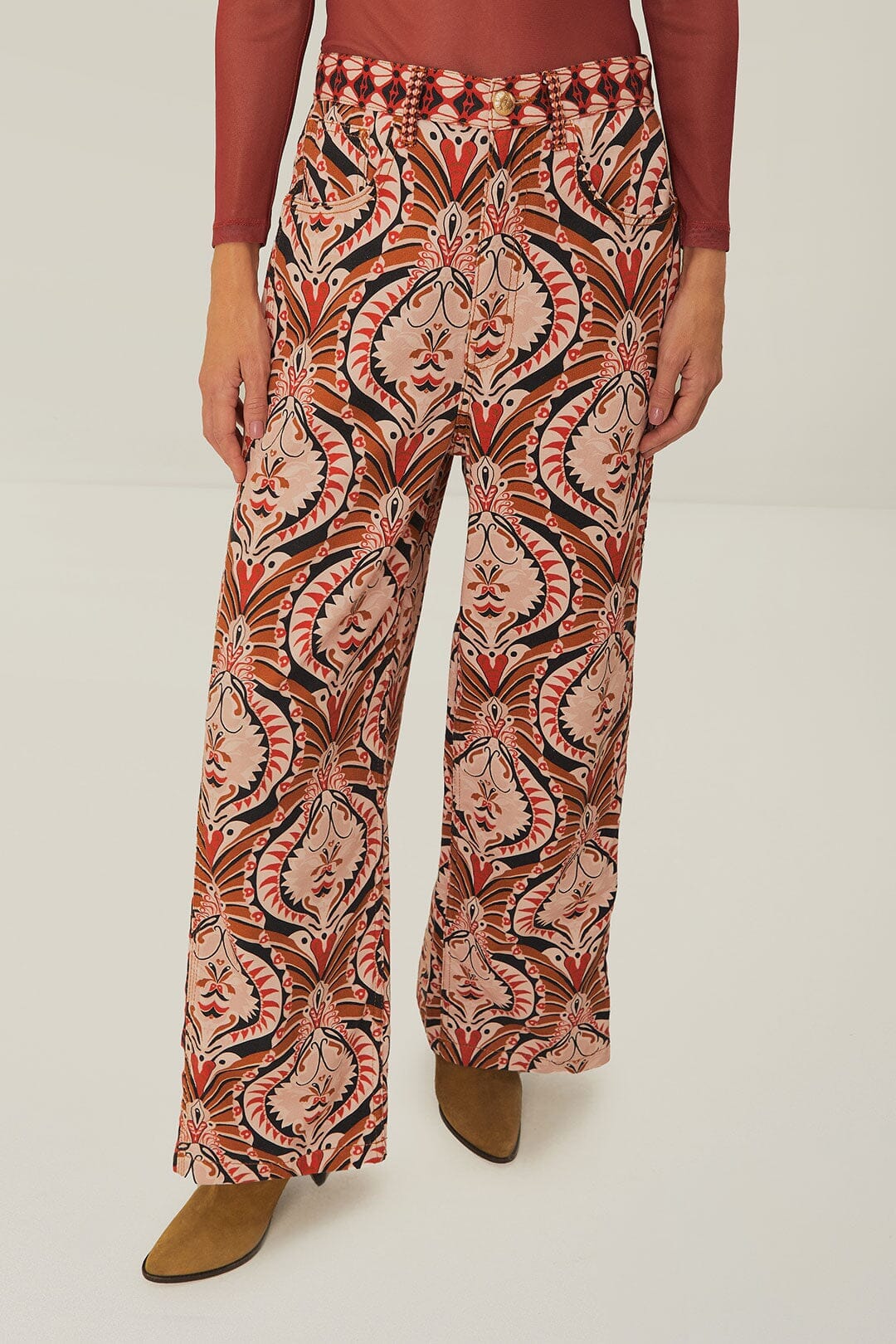 Pineapple Jewelry cotton trousers - Multicolour