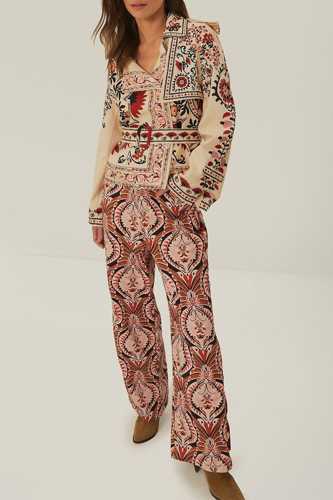 Pineapple Jewelry cotton trousers - Multicolour