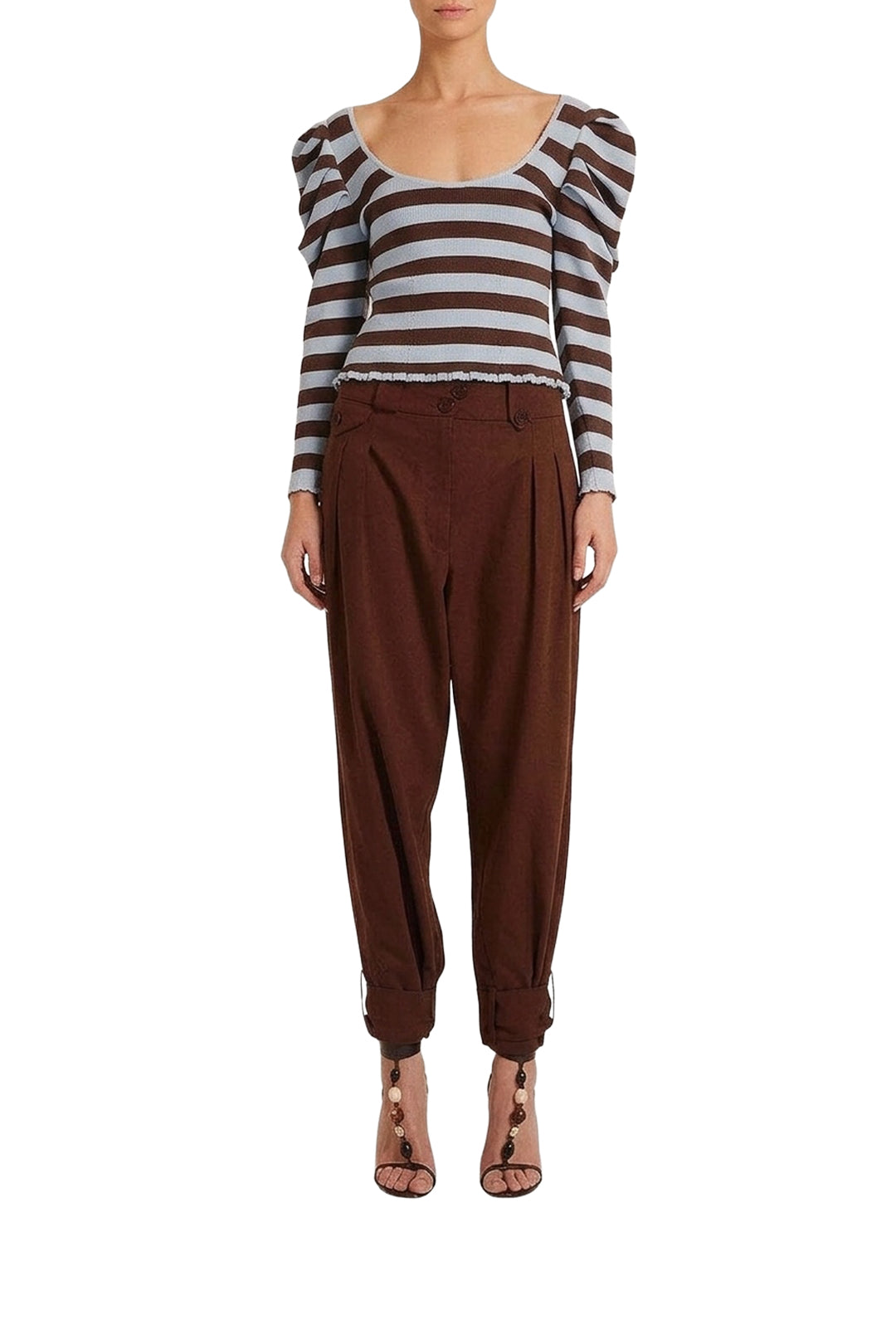 DJV_Brown Pantalons - Brown