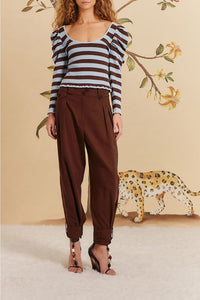 DJV_Brown Pantalons - Brown