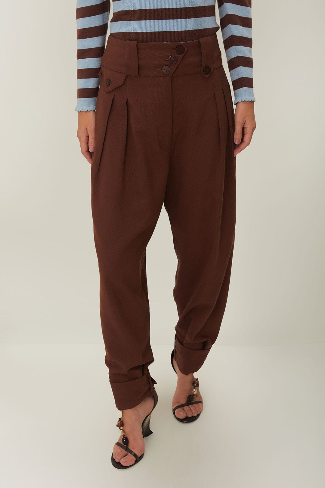 DJV_Brown Pantalons - Brown