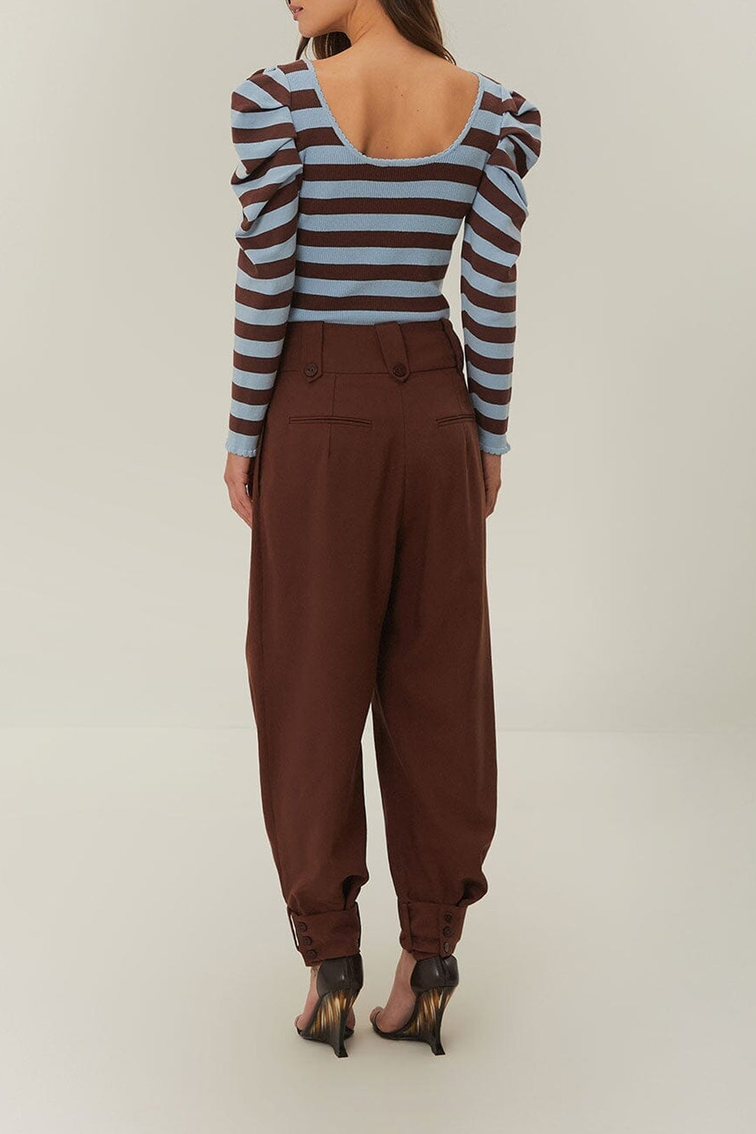 DJV_Brown Pantalons - Brown