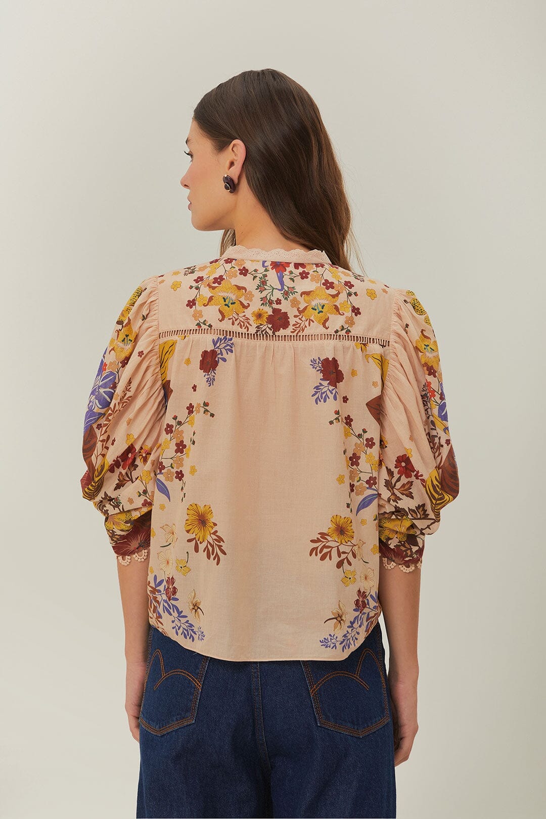 DJV_Bouquet Pink Chemises & Blouses - Bouquet Pink