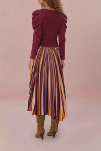 DJV_Diagonal Stripes Multicolor Jupes & Shorts - Diagonal Stripes Multicolor
