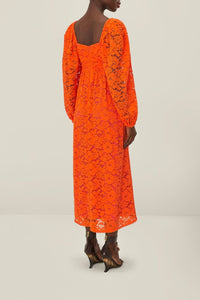 DJV_Orange Robes midi - Orange