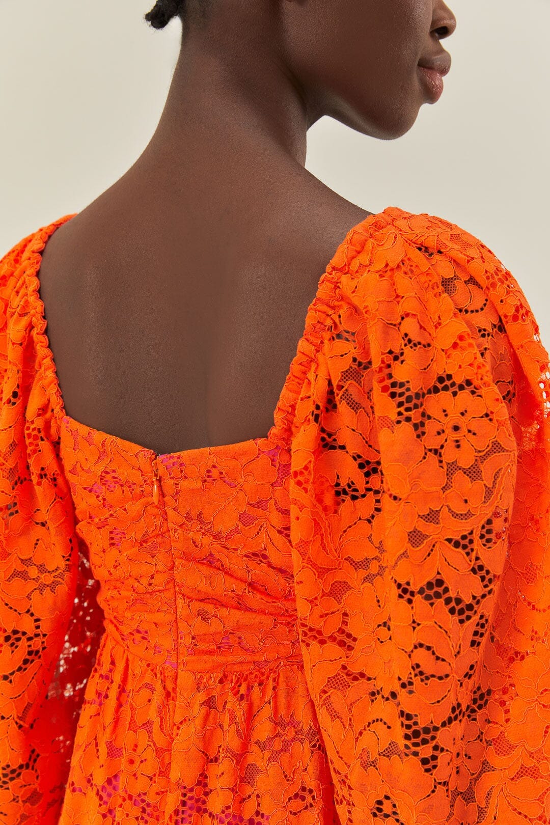 DJV_Orange Robes midi - Orange