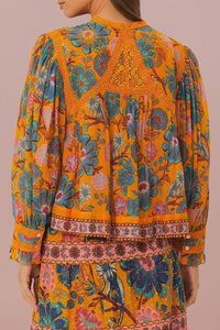 Blouse Mica en coton - Jaune