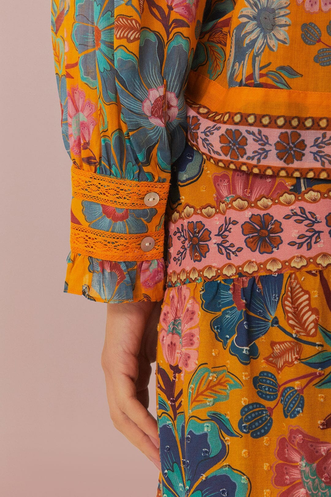 Blouse Mica en coton - Jaune