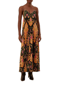 DJV_Floral Black Robes midi - Floral Black