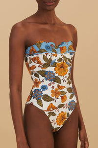 Maillot de bain une pièce Garden - Multicolore