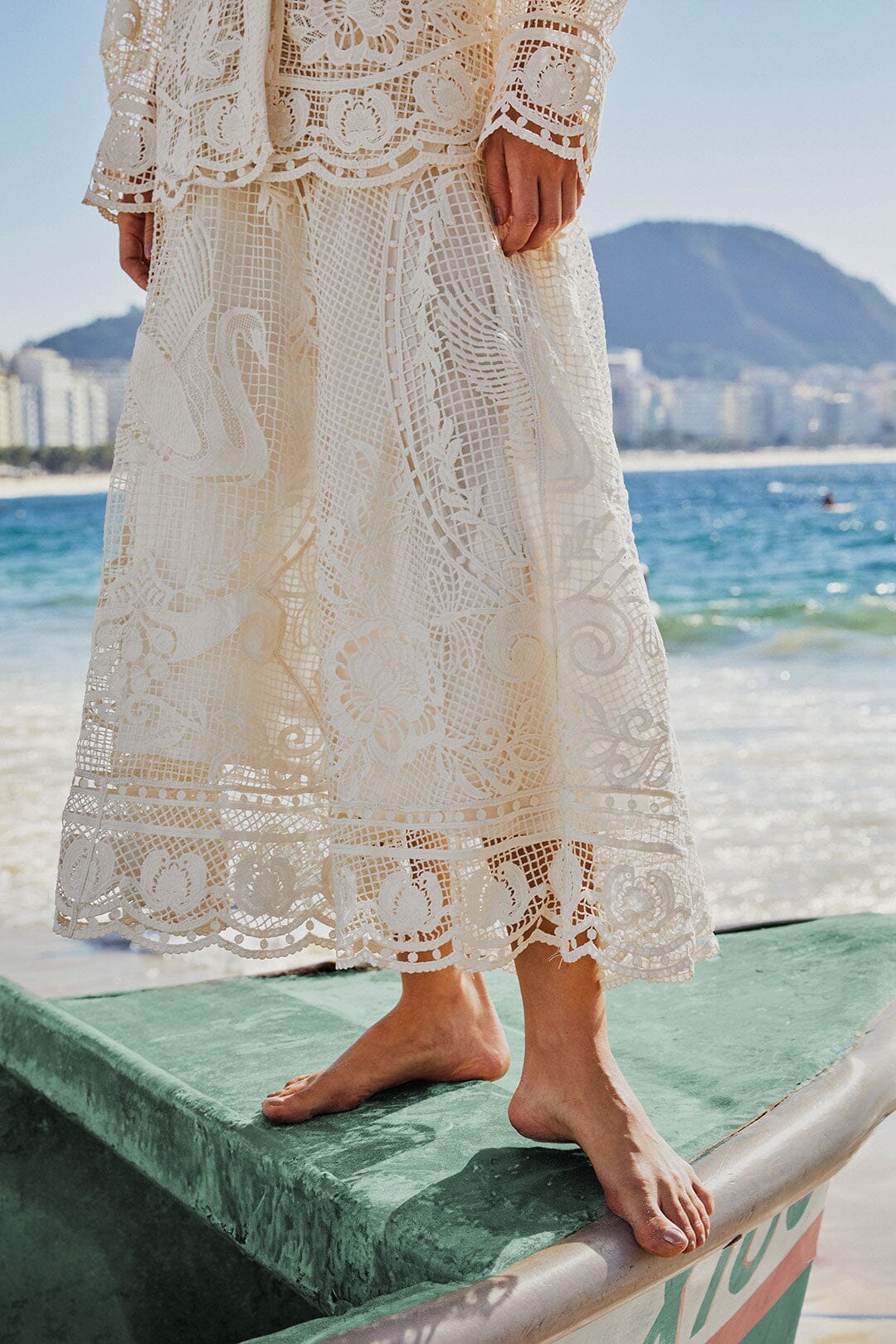 DJV_Off White Jupes & Shorts - Off White