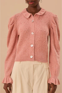 DJV_Light Pink Cardigans & Pulls - Light Pink