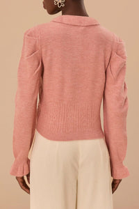 DJV_Light Pink Cardigans & Pulls - Light Pink