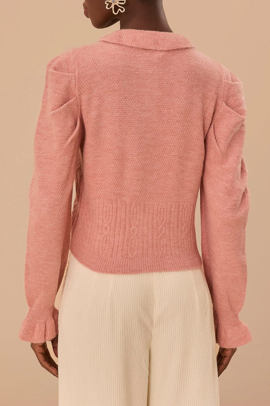 DJV_Light Pink Cardigans & Pulls - Light Pink