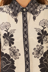 DJV_Flower Leopards Off White Beachwear - Flower Leopards Off White
