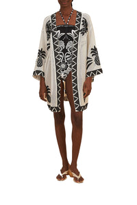 Kimono Coconut en coton - Blanc