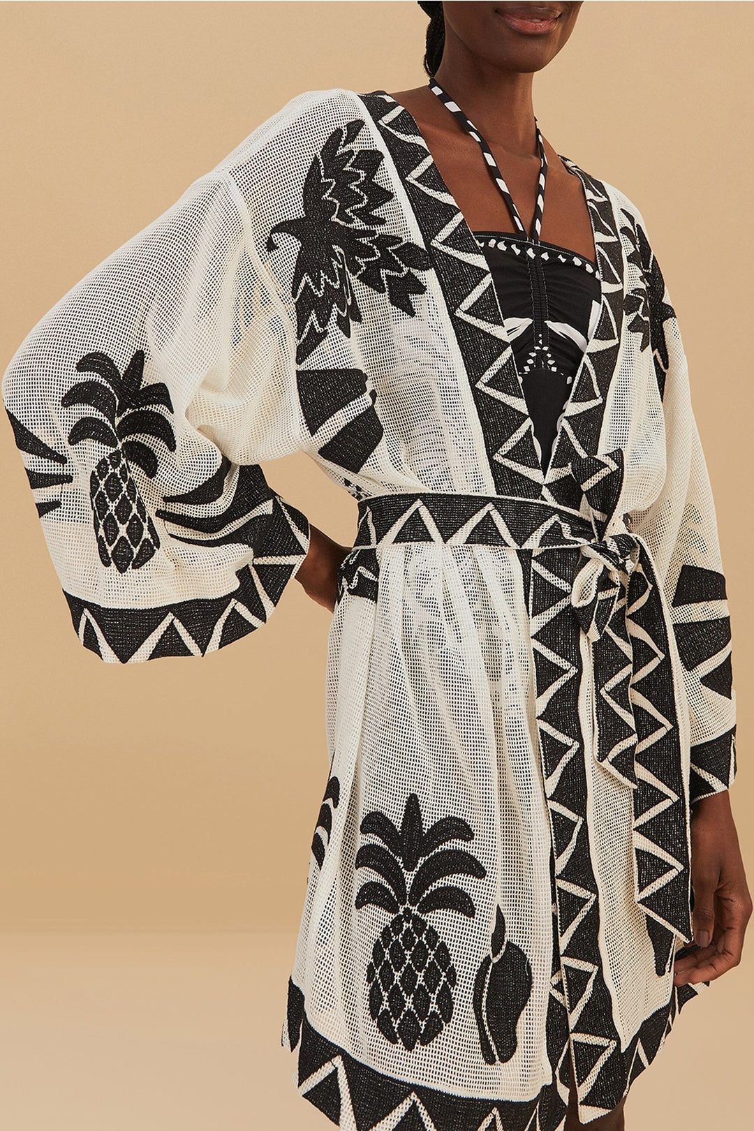 Kimono Coconut en coton - Blanc