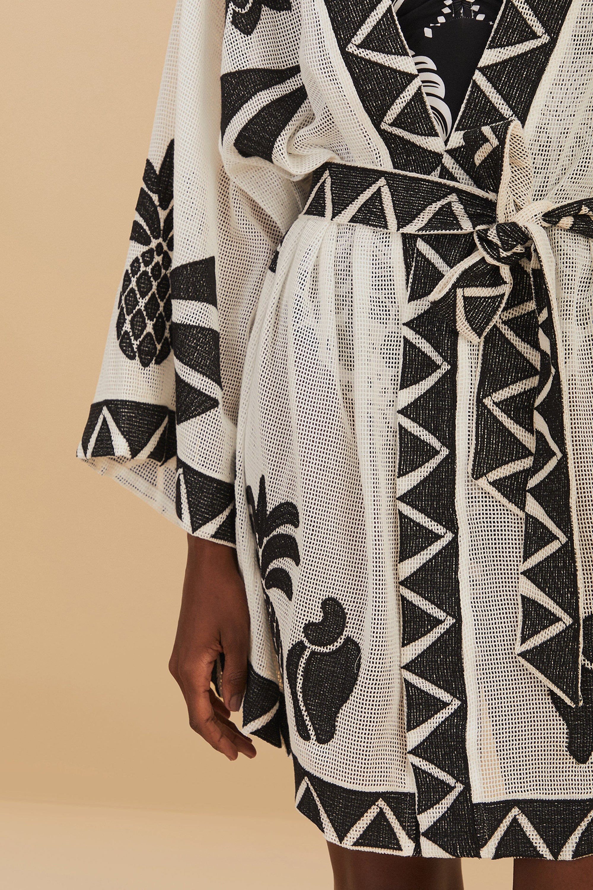 Kimono Coconut en coton - Blanc