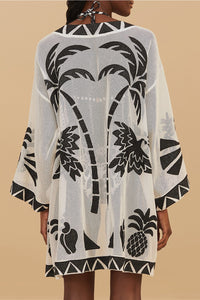 Kimono Coconut en coton - Blanc