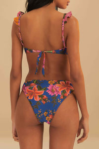 Haut de bikini Summer Fruit - Bleu
